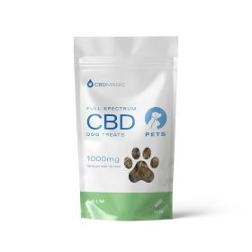 CBD Dog Treats - Full Spectrum CBD for Calm (Bacon) (Dosages: 1000mg)